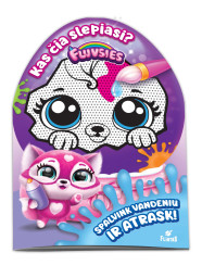 Fluvsies. Spalvink vandeniu ir atrask  3+