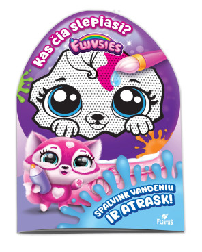 Fluvsies. Spalvink vandeniu ir atrask  3+