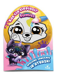 FLUVSIES Spalvink vandeniu ir atrask.  3+