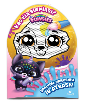 FLUVSIES Spalvink vandeniu ir atrask.  3+