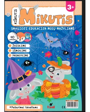 NYKŠTUKAS edukacinis žurnalas vaikams nuo 4 iki 7 metų