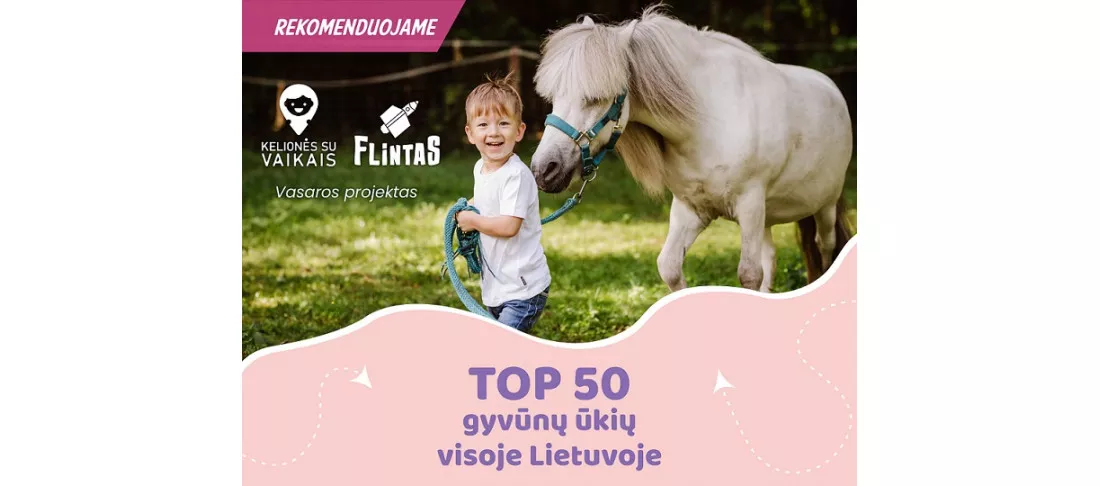 TOP 50 gyvūnų ūkių visoje Lietuvoje